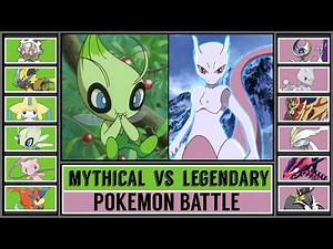 MYTHICAL POKÉMON vs LEGENDARY POKÉMON
