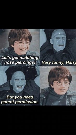 TitleWhen Harry Potter Roasts Lord Voldemort 😂 | Nose Piercing Joke Gone Wrong #jamespotter