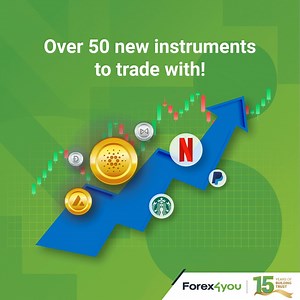 We have added over 50 new instruments for our ProSTP traders! Featuring many of today's most popular cryptocurrencies and stocks, like Dogecoin, Cardano, Netflix, and Starbucks, we are proud to offer you an even more diverse trading portfolio of assets. Trade our wide range of forex currencies, commodities, stock indices, and cryptocurrencies today! | Markets4you | Facebook