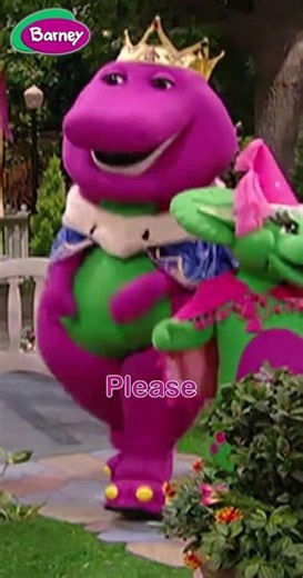 Please And Thank You | Barney the Dinosaur #shorts
