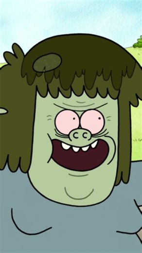 muscle man's bald spot #regularshow #funny