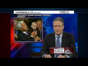 Jon Stewart Hardball Chris Mathews