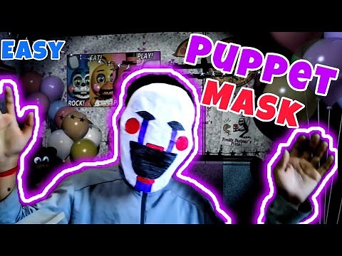 "FNAF Puppet Mask: Paper Tutorial"
