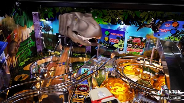 In honor of the 30th Anniversary of Jurassic Park, Stern Pinball has announced several exciting updates for fans of the 1993 Universal Pictures and Amblin Entertainment film including new content enhancements across all machines and new products. One of Stern’s most popular releases to-date, the Jurassic Park Pinball Machine generates heart pounding excitement as the player progresses through the game encountering the wilds of Isla Nublar. To celebrate this milestone anniversary, the team at Ste
