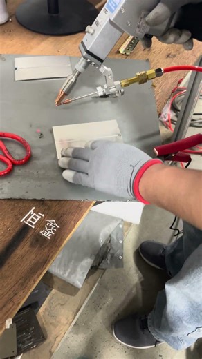 2mm Aluminum - laser welding #laserweldingmachine #aluminumwelding