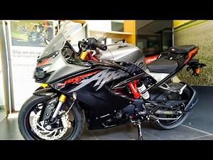 TVS Apache RR 310 | Titanium Black