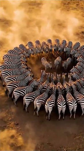 The zebras punished the offenders.