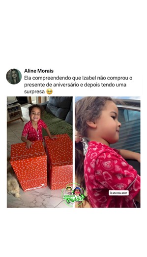 #izabeldorigon #filha #presentedeaniversario #hytalosantosoficial | Birthday Gifts Ideas