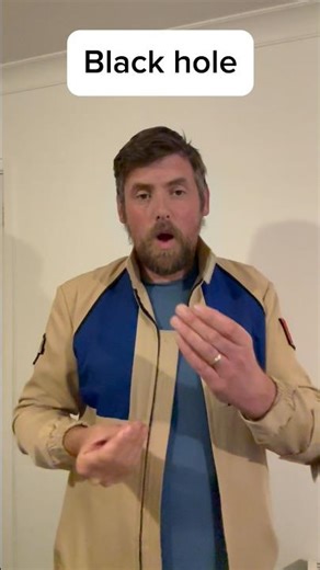 How to sign Black hole in British Sign Language #deafcreator #deafawareness #stargate #blackhole
