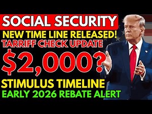 Trump $2,000 Stimulus Checks Coming 2026 — Timeline & Updates