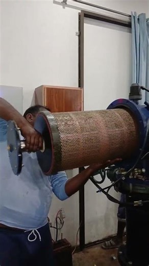 AZUD LUXON Filter Cleaning in Golf Course Pump Room | Irrigation Maintenance #foryou