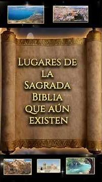 Places from the Holy Bible that still exist