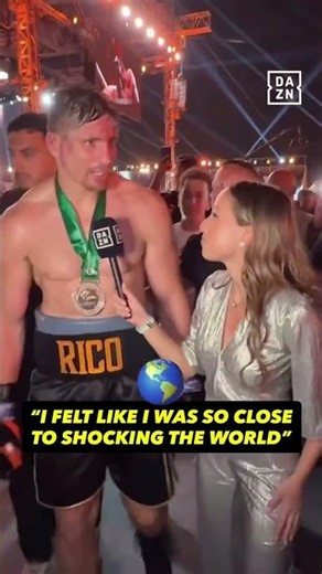 Rico Verhoeven says he's HERE TO STAY after epic performance against Oleksandr Usyk 🙌