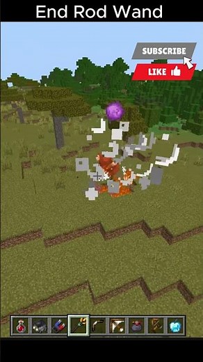 End Rod Wand Minecraft