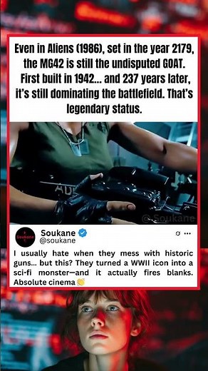 Why the MG42 Is Still the GOAT in Aliens 1986 🤯