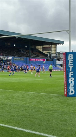 Luke Forber Scores Try for Oldham Rugby League