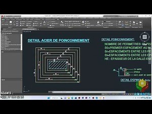 CALCUL DES ARMATURES DE POINCONNEMENT