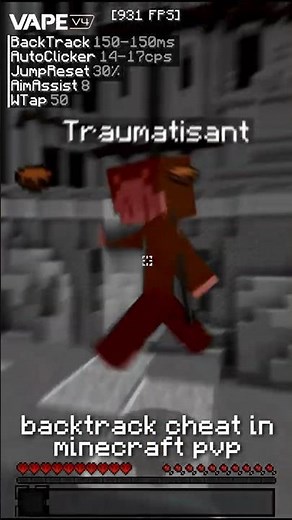 most insane hack module in minecraft pvp. #minecraft #shorts #fyp