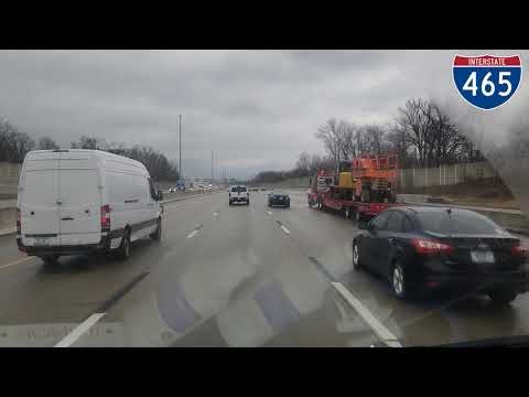 Hello Indianapolis! The Interstate Experience on I-70 & I-465 Loop-CSX in Avon Indiana! #drive