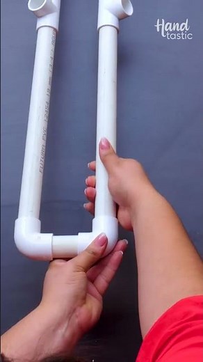 Create a station for your bike with pvc pipes #shorts