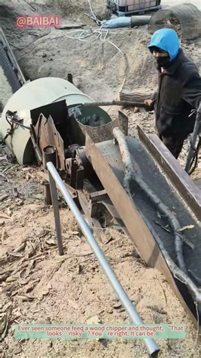 Wood Chipper Hack: Safe & Easy Log Feeding