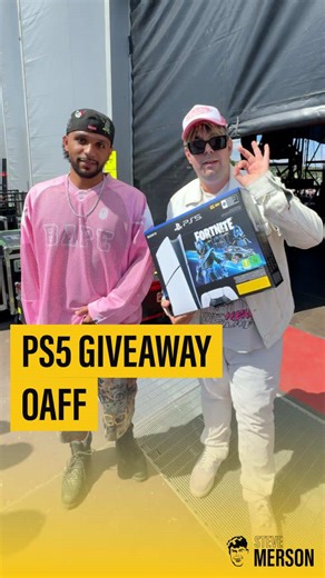 PS5 Verschenken am Openair Frauenfeld 2025