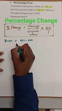 Percentage Change Problems