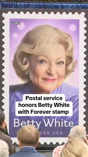 2.4M views · 64K reactions | A new Betty White Forever stamp is...
