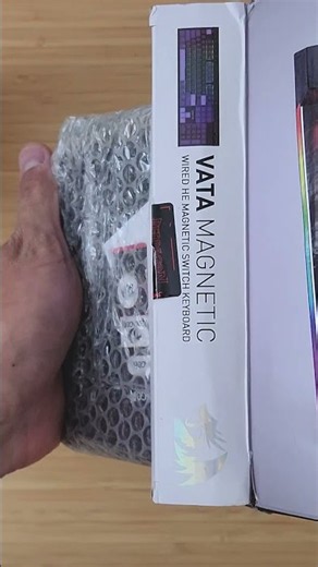 Redragon VATA K580 HE Keyboard Unboxing
