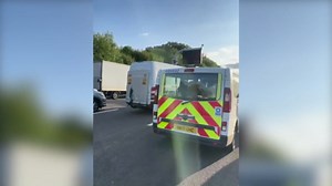 Section of M25 closed after ‘serious’ collision involving lorry, minibus and car