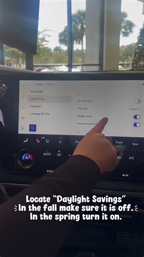 How to Change Your Lexus Clock for Daylight Savings (In Seconds)