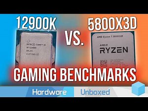 2026 Rematch: Ryzen 7 5800X3D vs. Core i9-12900K (DDR4 & DDR5) Gaming Benchmarks