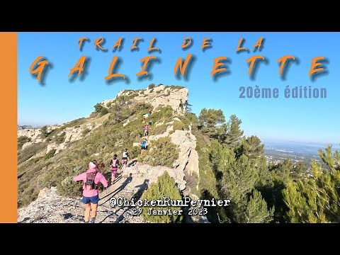 Trail de la Galinette 2023 🐔 : la Galinette filmée par un Chicken 🐔