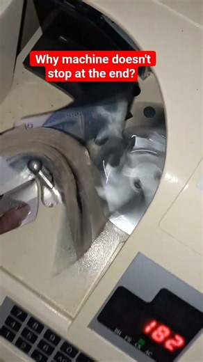 why machine didn’t stop at the end?