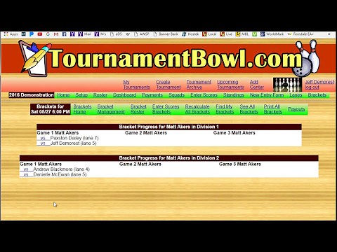 Tournamentbowl Create Brackets