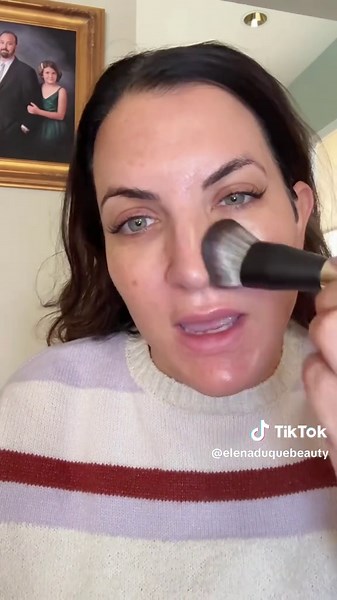 The brush and skin tint bundle is on sale on TikTok shop! Literally the only skin tint I’ve ever tried that gives you glass skin without enhancing fine lines or pores! @Shop MAKE Beauty #makebeauty #makebeautyskintint #glassskin #glassskinmakeup #skintint