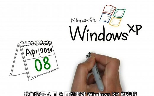 【泪目向】Windows XP 结束支持宣传片合集
