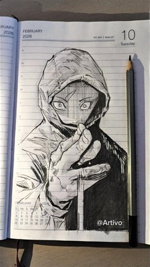 Do you know him?💀 #shorts #creative #aesthetic #jjk #yuji #instagram #fypシ゚viral #fypシ #drawing