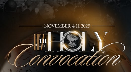 Bishop Jonathan Willis 117th Holy Convocation 2025