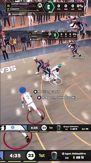 The game just started 10 seconds ago NBA 2K26 #nba2k #2k26 #2kcommunity #shorts