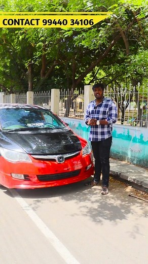 39K views · 28 reactions | Honda Civic Place:: Madurai MODEL::2007 Emi Available pH::99440 34106 Tags #love #instagood #like #follow #instagram #photography #photooftheday #beautiful #fashion #bhfyp #happy #picoftheday #art #life #cute #smile #likeforlikes #instadaily #nature #me #style #followme #likes #beauty #instalike #followforfollowback #photo #music #travel #model | Kevinbaskar | Facebook