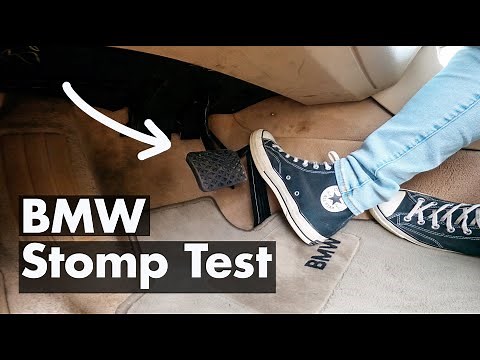 How to Perform The BMW Stomp Test Procedure E30 E32 E34 E36