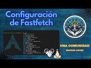 We configure Fastfetch to modify the information it shows us.