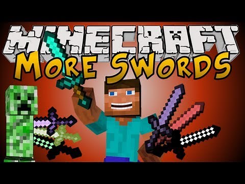 Minecraft Mods: More Swords Mod - Teleporting Sword!?