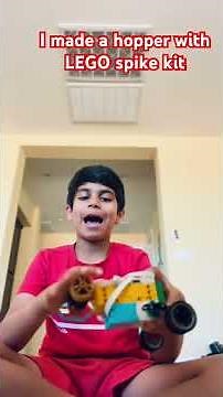 LEGO SPIKE Prime Hopper Bot! Jumps Like Crazy 🤖🔥