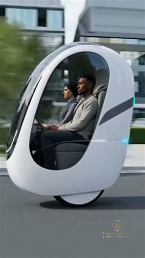 Insane Futuristic Single-Wheel Pod Car Concept – The Ultimate Sci-Fi Ride