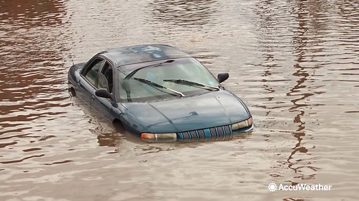9.9K views · 44 reactions | Insurance companies encourage people to not turn your car on, open windows and remove any soaked items immediately after a flood. https://bit.ly/3jzB7eC | AccuWeather | Facebook