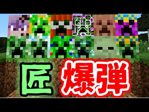 【マインクラフト】匠のTNTを爆破してみた！匠だらけの世界でサバイバル！【匠クラフト】