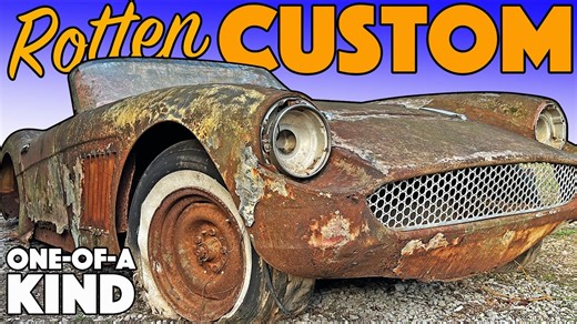 Hot Rod Hoarder Video: This MYSTERY V8 Austin Healey Hot Rod Has Sat ABANDONED Since the '60s! - BangShift.com
