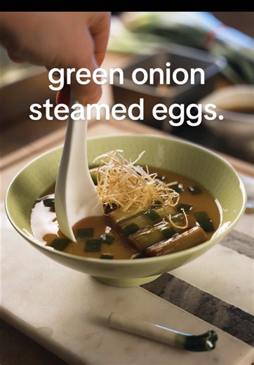 Recreating Culinary Class Wars Chef Choi Kang-rok’s Green Onion Universe Steamed Egg! I thought I chose a good one to start with… but it still had 6 components!! (and I didn’t even use uni) Find the recipe on my blog and Substack! Lucky for you I did some of the dirty work, so if you are also insane you can use my recipe to make it too! #culinaryclasswars #흑백요리사 #steamedegg #계란찜 #茶碗蒸し